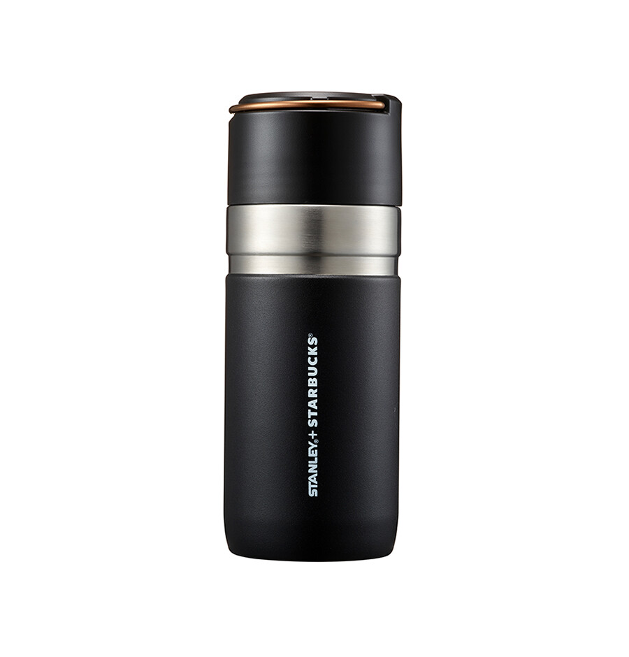 SS 블랙 앤 골드 스탠리 보온병 500ml