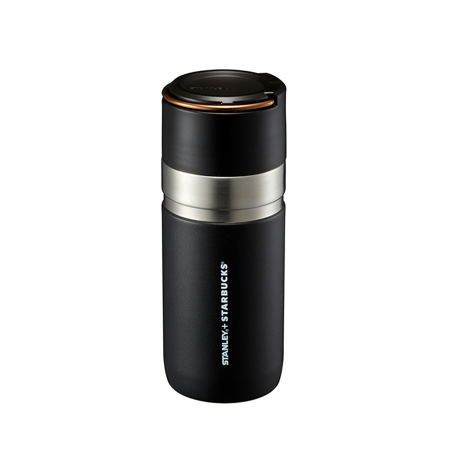 SS 블랙 앤 골드 스탠리 보온병 500ml