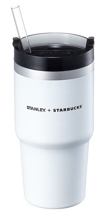 DT 스탠리 화이트 스트로 보온병 591ml