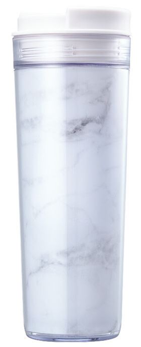 마블 화이트 아이코닉 텀블러 473ml