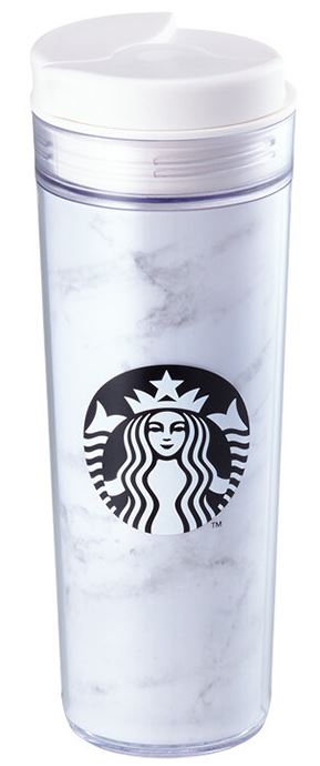 마블 화이트 아이코닉 텀블러 473ml