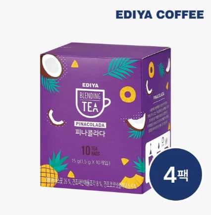 블렌딩티 피나콜라다 10Tx4팩